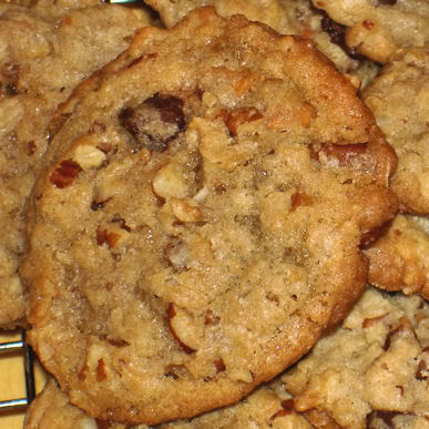 Turtle Oatmeal Cookies