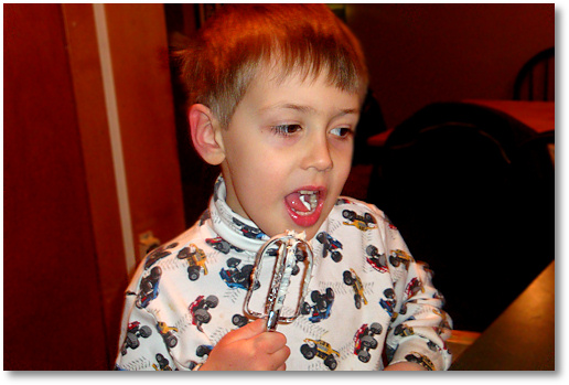 Z-Man likes Carrot Cake Frosting