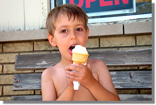 Z-Man with Ice Cream