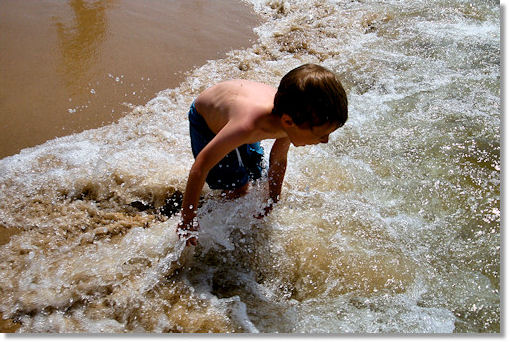 Z-Man in the Waves