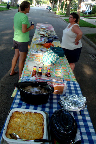 Block Party Food Tables