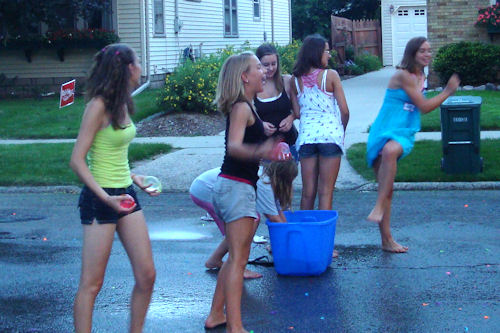 Block Party Water Balloon Fight