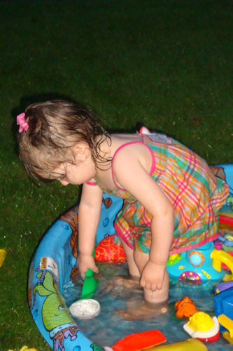 Block Party Peanut in Pool