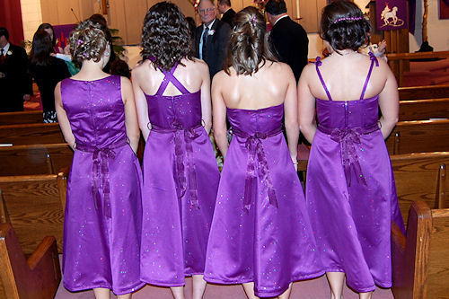 Bridesmaid Dresses - Back