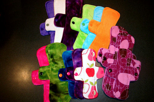 Cloth Pads - Pink Lemonade Fronts