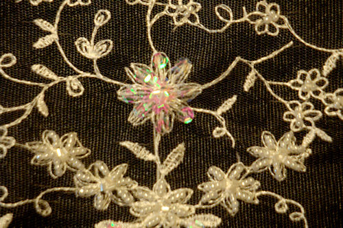 Wedding Dress Lace Detail