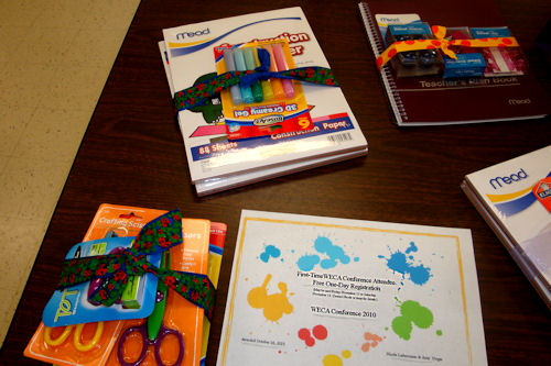 Early Childhood Conference 2010 - Even More Prizes