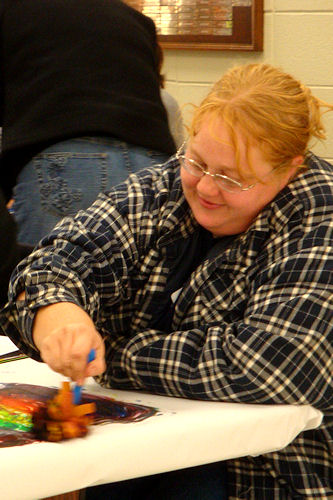 Early Childhood Conference 2010 - Attendee Painting