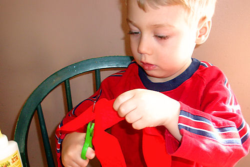 Earth Day Art Activity - Little Guy Cuts