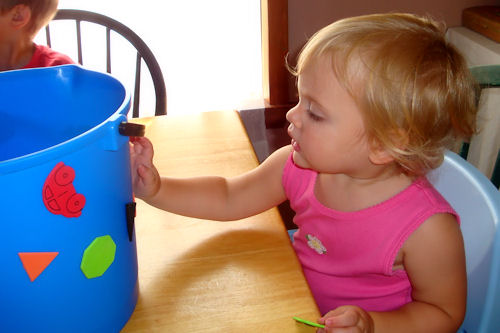 Easy Father's Day Craft - G Sticks Pieces On