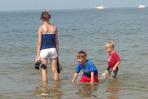 Kids in the Water