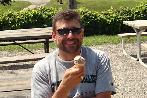 Teacher with Ice Cream