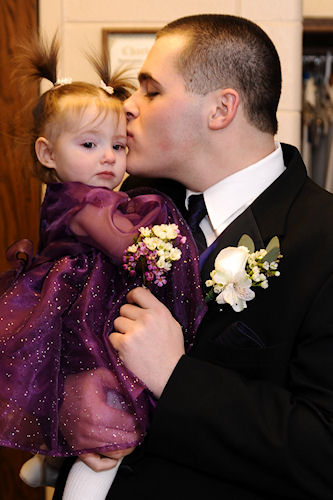 Cowboy Kisses Flower Girl Peanut