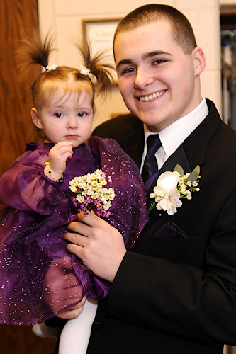 Cowboy Smiles - Flower Girl Peanut Refuses To