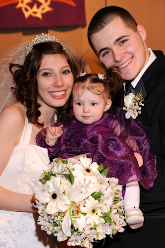 Flower Girl Peanut with Princess and Cowboy