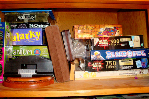 Organize - Game Closet After - Top Shelf