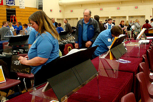 Handbell Festival - Setting Up