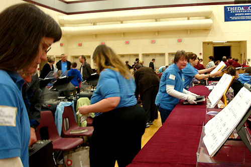 Handbell Festival - Setting Up Again