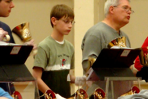 Handbell Festival - my Nephew