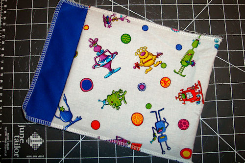 Make Reusable Snack Bags - Almost Done