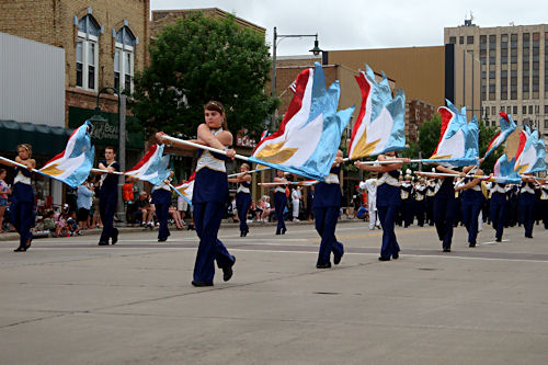 Memorial Day 2010 - North HS Flags