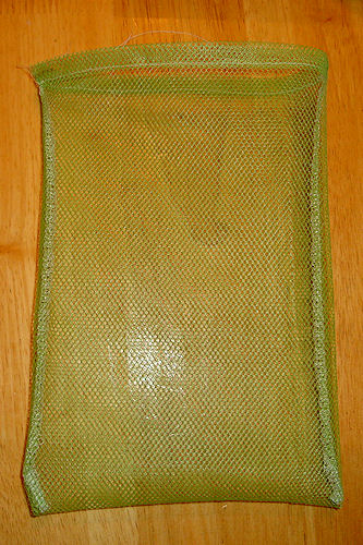 Make Mesh Produce Bags - Casing Done