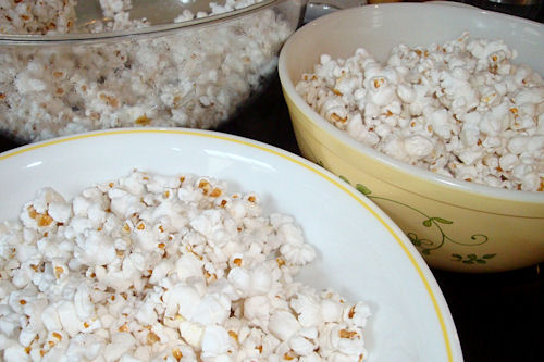 Microwave Caramel Corn Recipe - Divided Popcorn