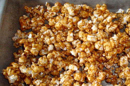 Microwave Caramel Corn Recipe - Ingredients