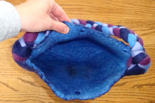 Wool Felted Purse