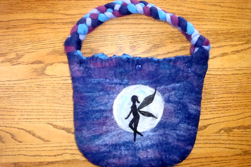 Wool Felted Purse