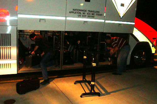 Chicago Trip - Loading the Buses