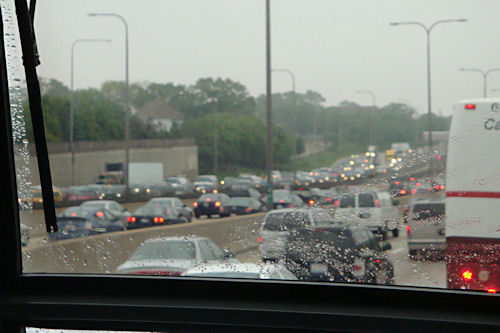 Chicago Trip - Rush Hour Traffic