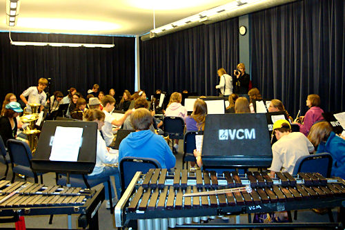 Chicago Trip - In the Band Room