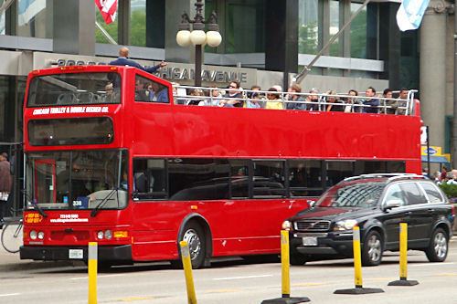 Chicago - Double-Decker Bus