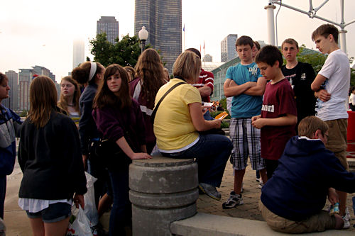 Chicago - Waiting for the Ferris Wheel