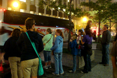 Chicago -Waiting for the Bus