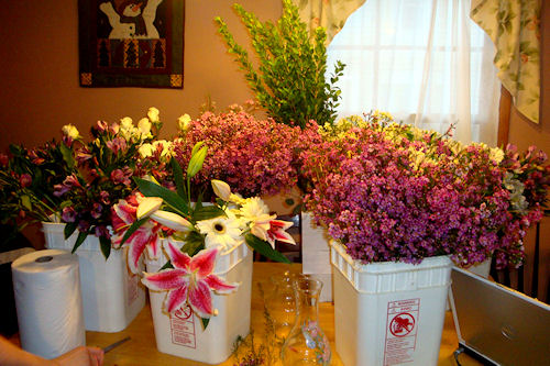 All the Wedding Flowers