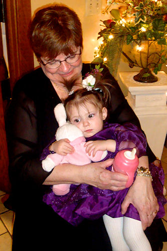 Wedding Reception - Peanut and Great Grandma