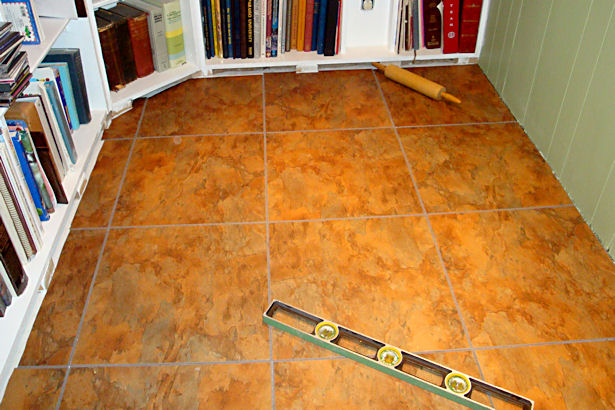 Basement Floor Done