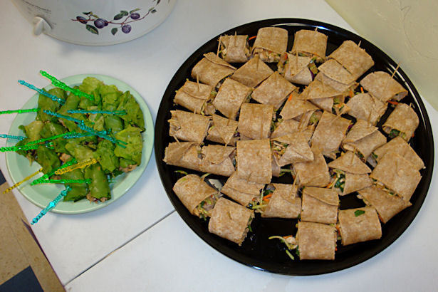 Childhood Nutrition - Chicken and Lettuce Wraps