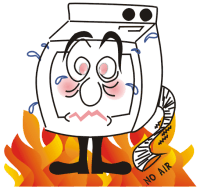 Dryer on Fire