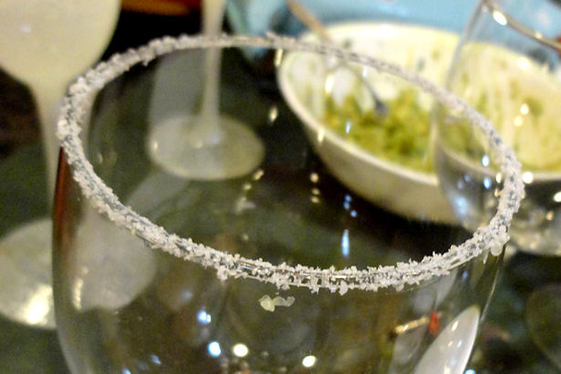 Easy Margarita Recipe - Salted Rim