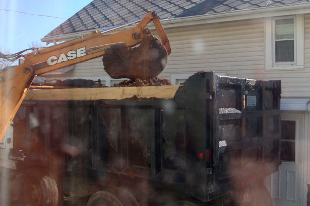 Egress Window - Full Dump Truck