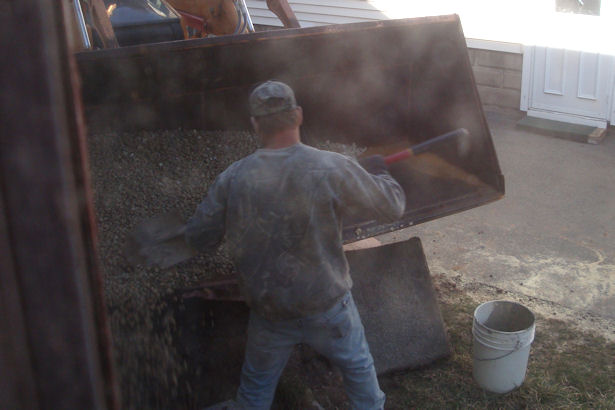 Egress Window - Gravel Going In