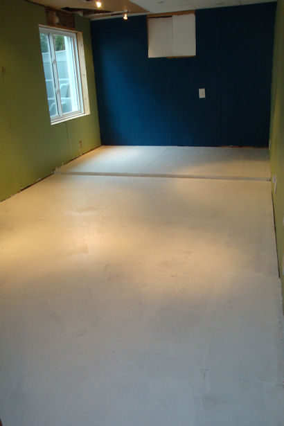 Egress Window - Floor Primed