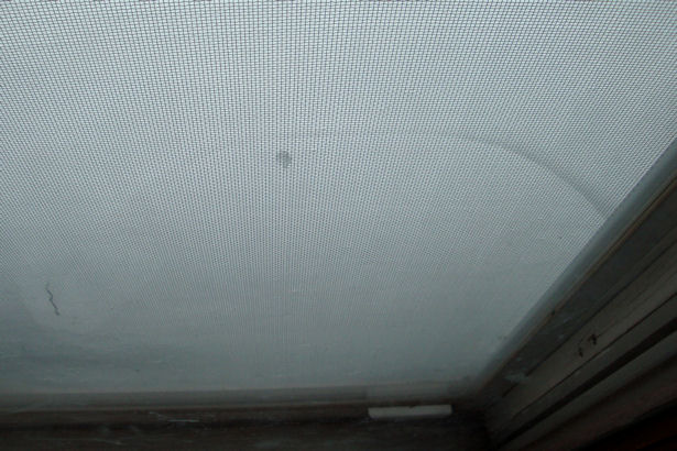Egress Window - Cover with Snow