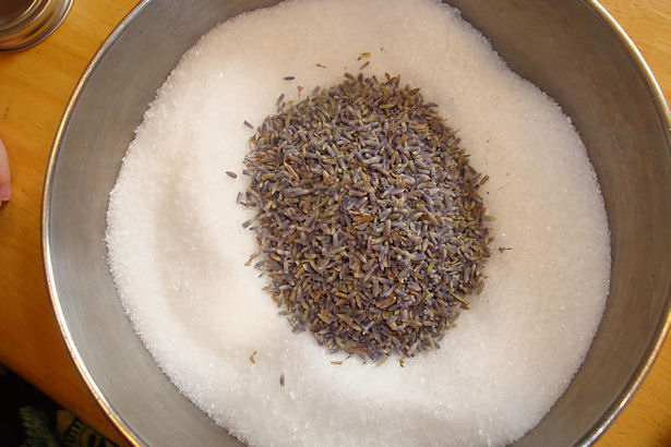 Homemade Bath Salts Recipe - Lavender Buds