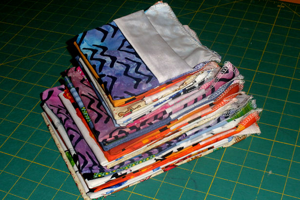 Make a Reusable Sandwich Bag - Stack of Bags