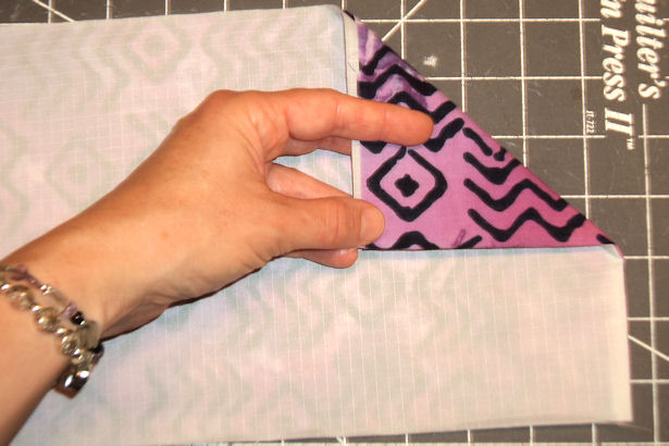 Make a Reusable Sandwich Bag - Press Seam