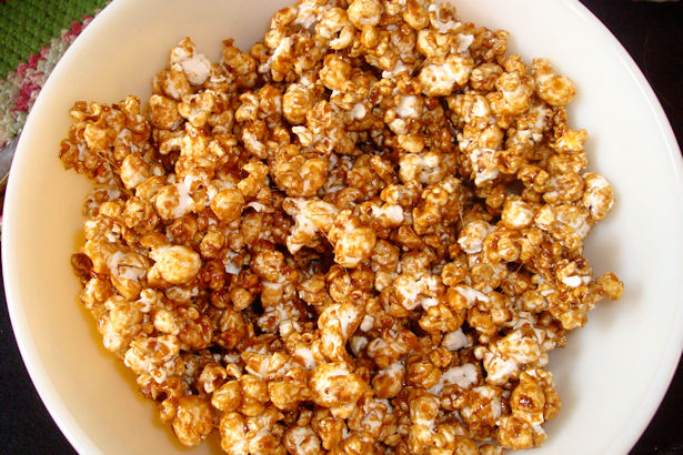 Microwave Caramel Corn Recipe - Stir and Cook More